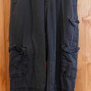 Womens Old Navy Black Cargo Pants
